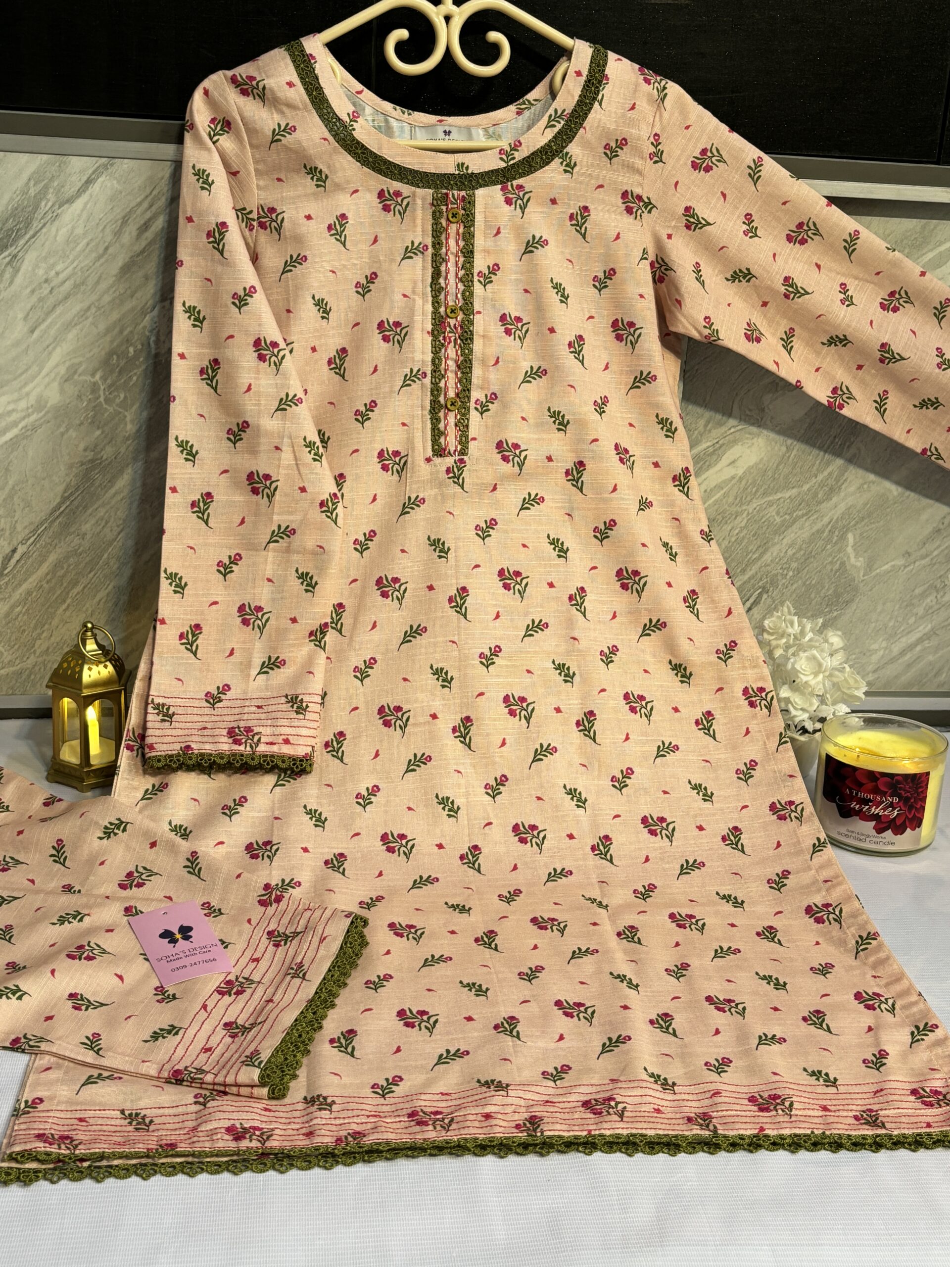 Khaddar Designer Co Ord Set - Image 5